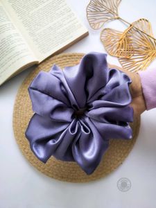 Premium Fluffy Satin Scrunchies XXL