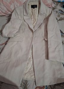 Elegant Cream Trench Coat