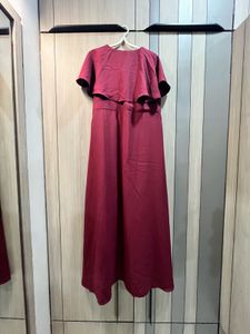 Elegant Ruffled Maxi Dress