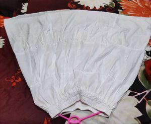 White Ethnic Skirt