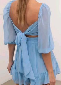 Women&#39;s Back Knot Dress