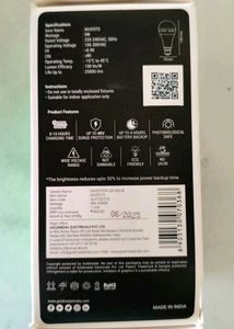 Goldmedal Emergency Inverter LED Bulb