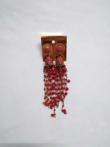 Beautiful red earrings