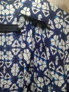 Blue Patterned Shirt