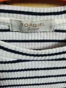 Striped Long Sleeve Top