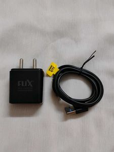 Dual Socket Charger With USB Cable