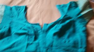Teal Saree Blouse