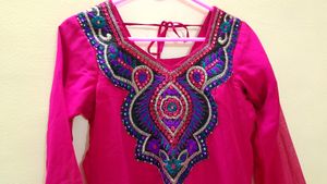 💗Anarkali Kurti Set...With Dupatta N Pant..💗