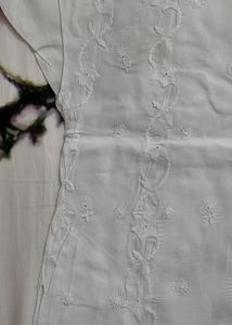 Authentic Lucknowi Gents Kurta In White Colour