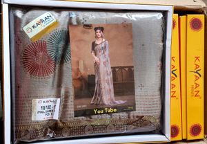 Kayaan Sealed Pack Chiffon Saree