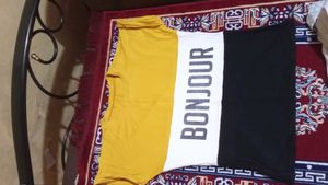 Bonjour Color Block Tee