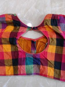 Multicolor Checks Blouse