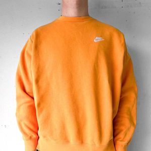 Nike Orange orignal Pullover Sweater