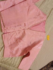 Peach Saree