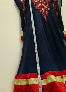 ❤️🖤New Embroidered Anarkali Gown With Dupatta