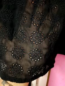 Branded Black Hole Top(See Through)