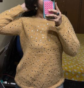 Knit sequin Sweater