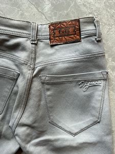 Grey Denim Pants