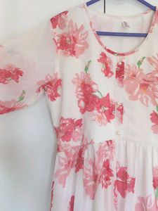 Floral Tiered Dress