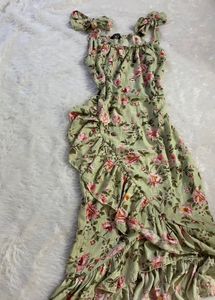 Floral Ruffle Dress