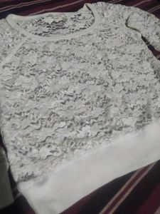 White Lace Top