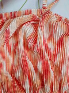 (404)Striped Halter Top