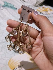 Combo Of 3 Different Party Wear Earnings