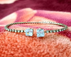 Sparkling Silver Tone Bracelet