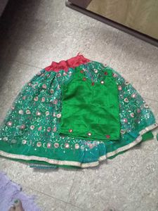 Kids Combo Dress,1to2years, Yellow Nail Oil Marks