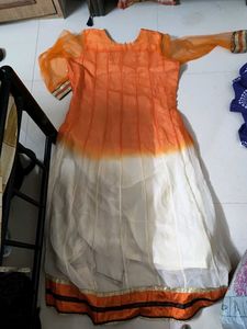 Beautiful Used Long Kurti,dont Know Material Exact
