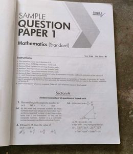 Class 10 Mathematics Sample Papers