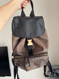 Aldo backpack with logo pattern