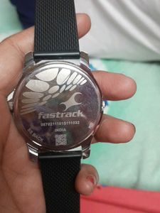 Stylish Black Wristwatch