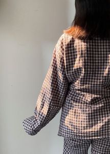 New Comfy Plaid Pajama Set