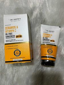 Dr. Sheth's Ceramide & Vitamin C Sunscreen SPF 50