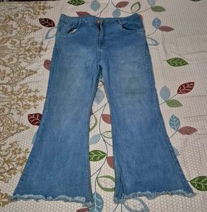 Flare Leg Denim Jeans