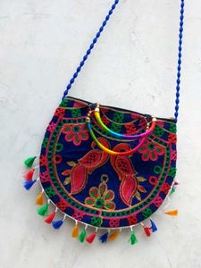 Embroidered 🦚Peacock Shoulder Bag