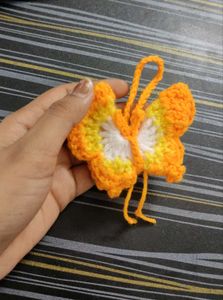Crochet Butterfly Ornament