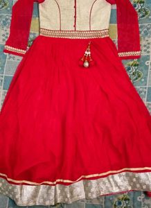 Elegant Red Gown