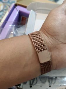 Rose Gold Mesh Watch