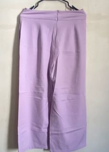 Shein Lavendar Color Culottes
