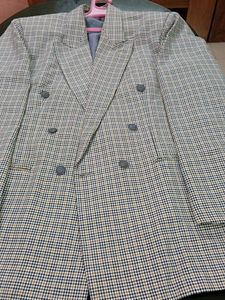 Checked Blazer
