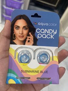 Aqua Color Submarine Blue Lenses