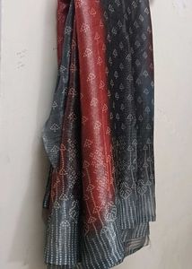 Elegant multi colour saree