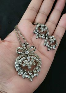 Vintage rhinestone Jewellery Set