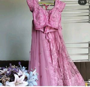 Pink Lehenga Choli