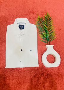 INDIGO NATION WHITE SHIRT (SIZE-40)