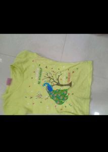 Cute Girls T-shirt, 3 sarees combo, spagetti