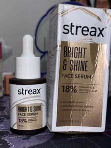 Streax Bright &amp; Shine Face Serum