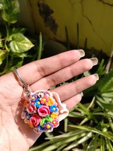Floral Bouquet Keychain